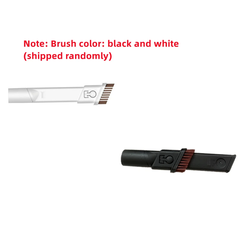 Crevice Brush for Deerma VC01 VC15 DX800 VC40 VC10 HandHeld Vacuum Cleaner Edge Cleaning Brush 2-in-1 Brush Head Spare