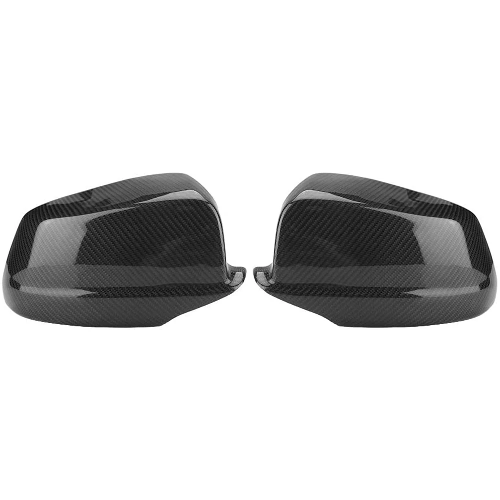 

Car Carbon Fiber Rearview Mirror Cover Caps Door Side Mirror Cover Caps for BMW-5-Series F10 F11F18 Pre-LCI 2011-2013