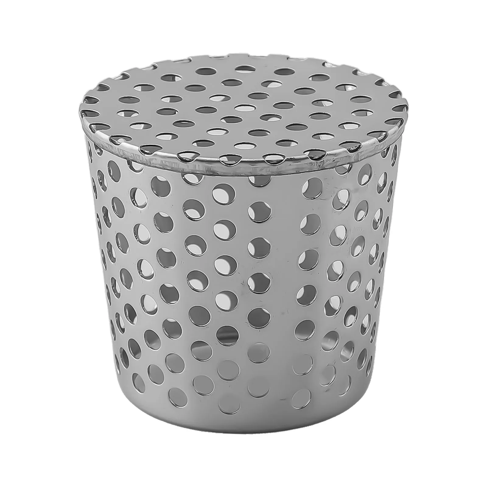 1pcs Rooftop Floor Drain Cover Stainless Steel Anti Blocking For Drainage Outdoor Tools Side Circular Hole Drain Screen Strainer