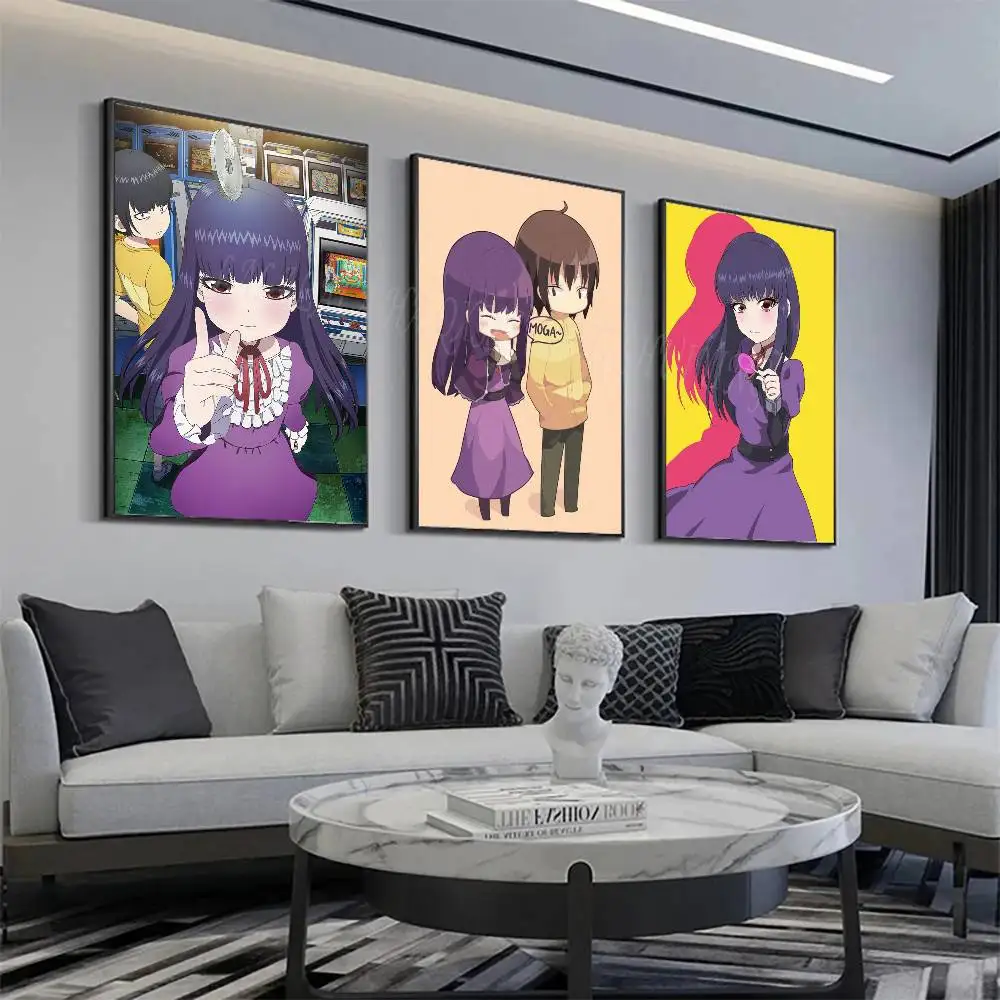 Comedy Anime Hi S-Score Girl Posters Living Room Bar Cafe Quality Canvas Vintage Style Comics Painting Art Home Wall Decor Pictu