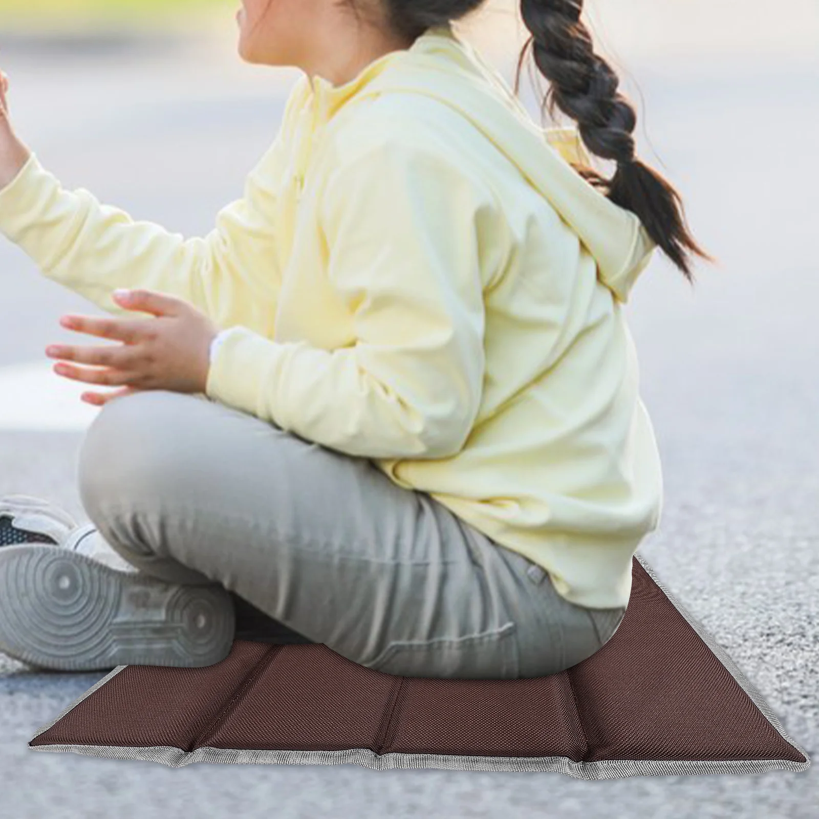 

Washable Folding Seat Mat for Outdoor Adventures Lightweight Picnic Cushion for Camping Beach Park Sit Pad Camping Mat