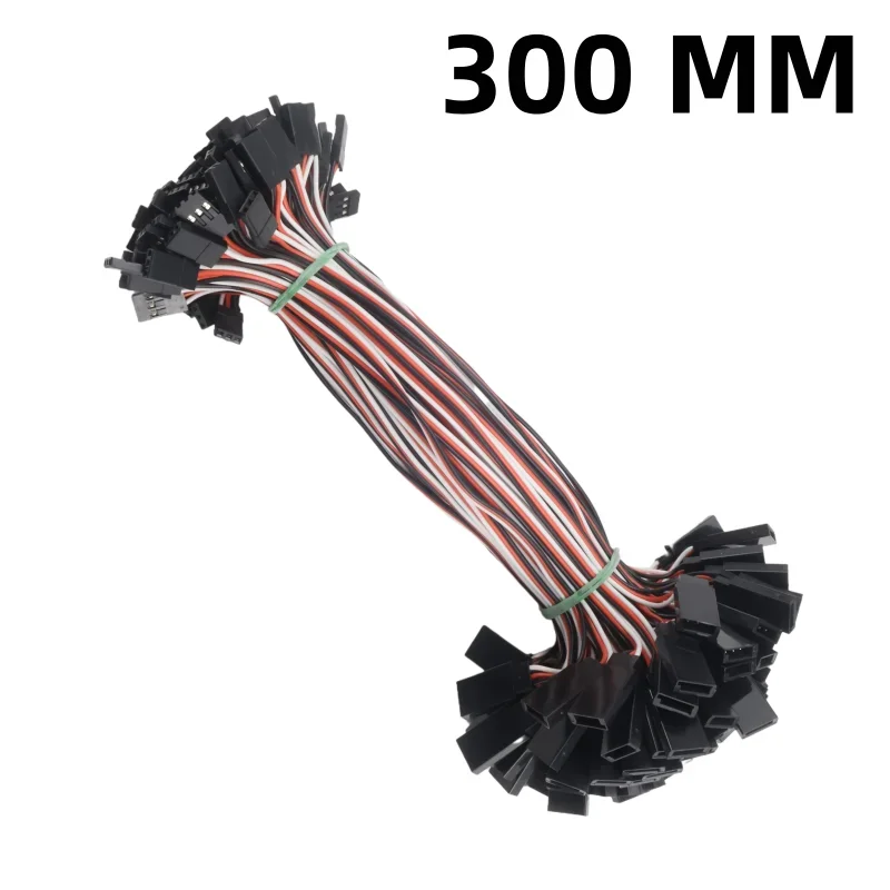 10PCS 300mm RC Servo Extension Cord Cable Wire Lead JR for RC Helicopter RC Drone - Essential Upgrade Accessory