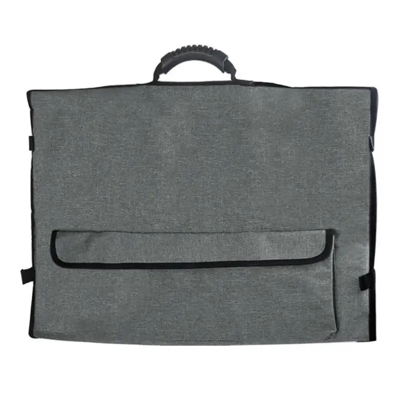 Monitor Carrying Bag Travel Carrying Case With Soft Velvet Lining Travels Carrying Bag With Handle Pockets For 27 Inches