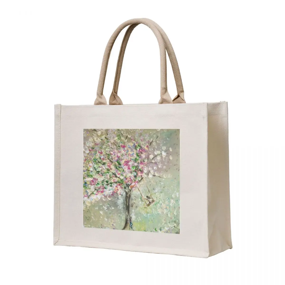 

Summer swing Tote Bag bag for beach tote bags men tote bag screen hand ladies