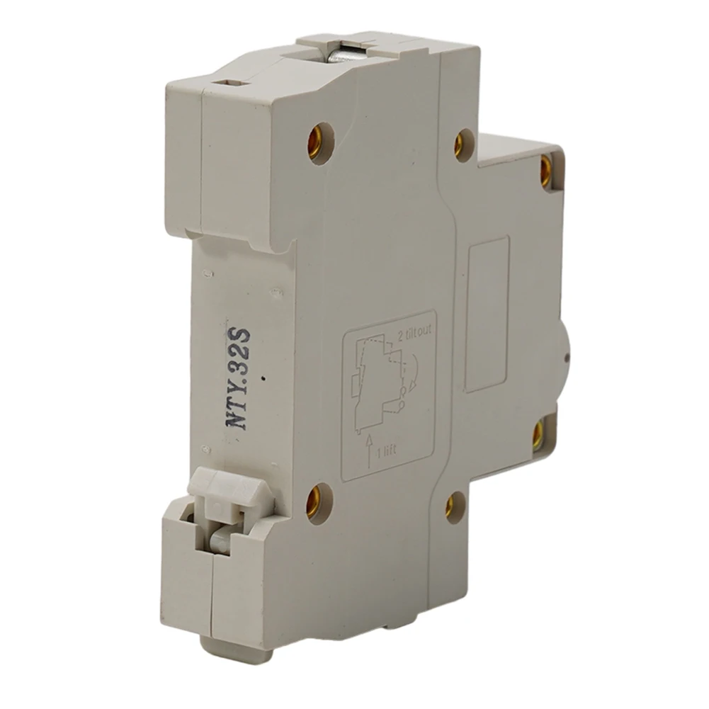 Outdoors Circuit Breaker Solar PV Breaker 1 Pole Form C Nylon Flame Retardant Unipolar MCB 10 16 20 32 40 63 Amp