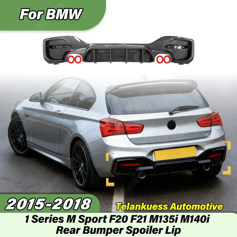 

For BMW 1 Series M Sport F20 F21 2015 2016 2017 2018 Automobile MP Style Front Bumper Spoiler Lip Body Modification Kit