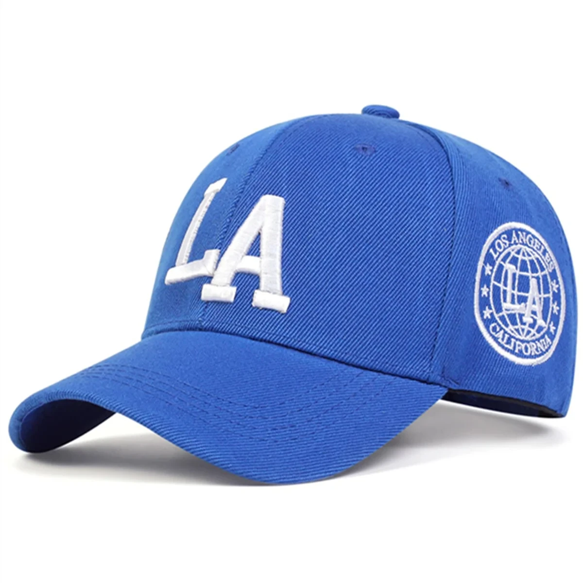 Bonés de beisebol snapback unissex com letras LA primavera e outono chapéus casuais ajustáveis ao ar livre chapéu protetor solar