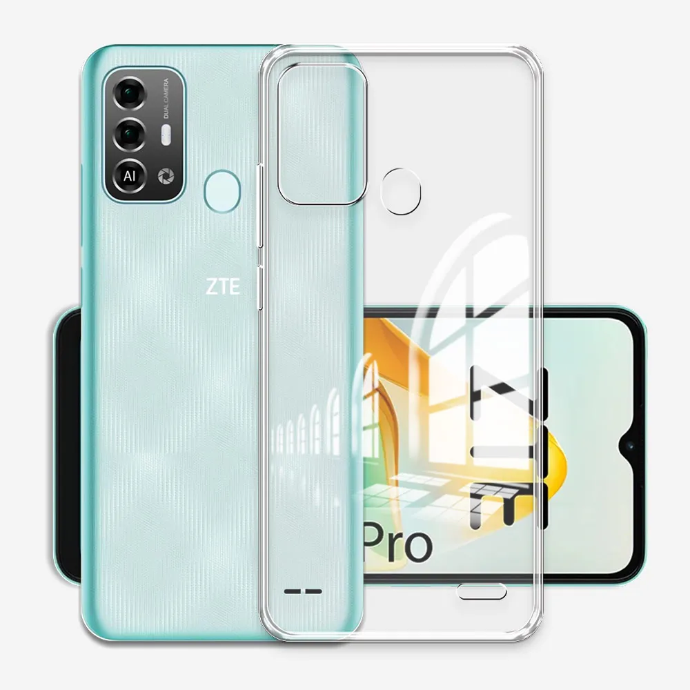 For ZTE Blade A53 Pro Case Clear Soft Silicone Cover Phone Case For ZTE Blade A53 Clear Bumper Coque For ZTE Blade A53 Pro Funda