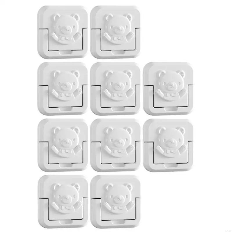 N84E 10pcs US Outlets Socket Cover Balita Safe Electrical Outlet Caps Simple Instalation Designing for Us 3 Prong Colokan