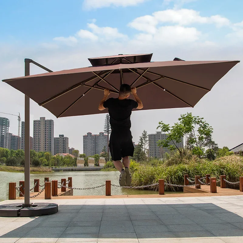 Outdoor Sunshade Villa Courtyard Umbrella Terrace Garden