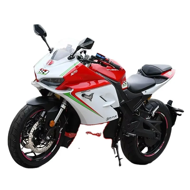 

8000W Electric Cross Motorcycle EEC V6 Model Adult Race Motorcycle with 72v Voltage