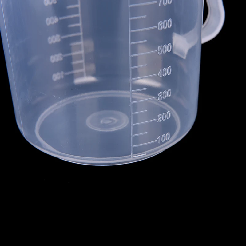 1/2 Piece 20-1000ml Plastic Graduated Measuring Cup Liquid Container Epoxy Silicone Maker Transparent Blender Cup