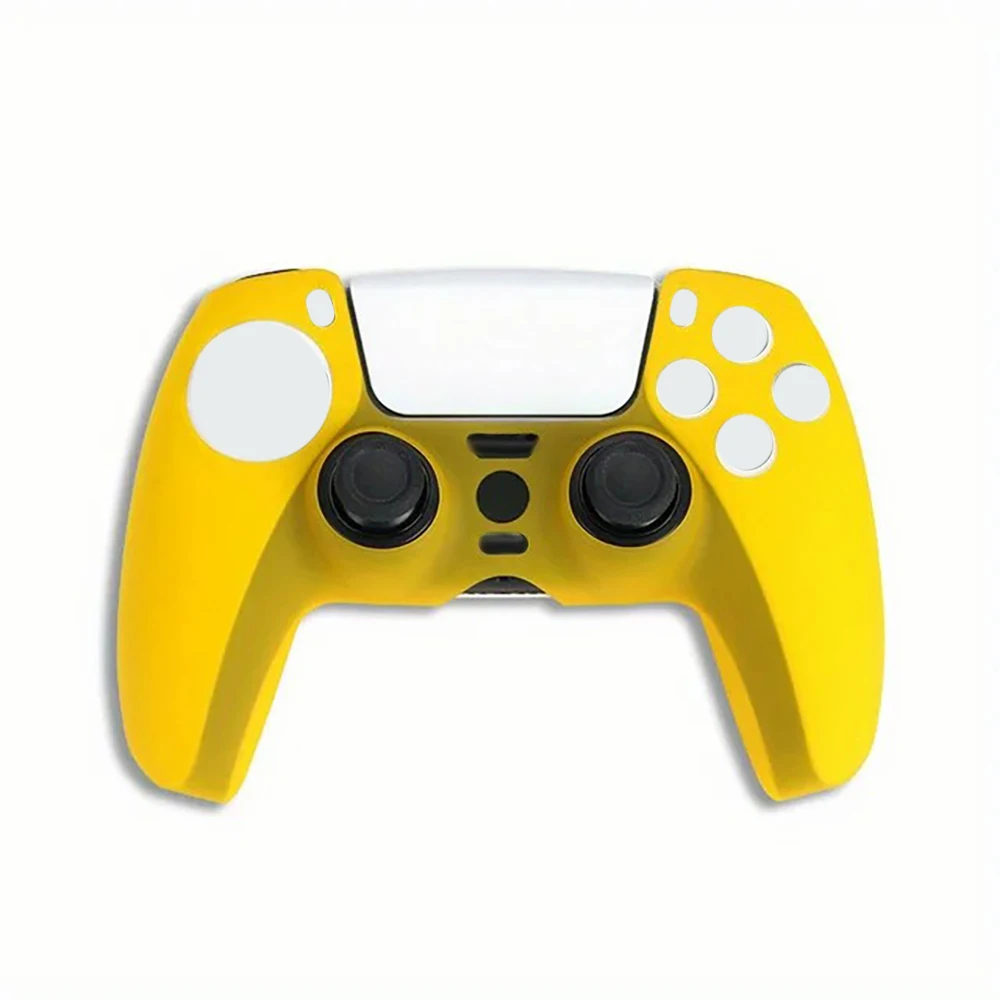 PS5-Controller-Skin, rutschfeste Silikonhülle, Schutzhülle, Griffhülle, staubdicht, geeignet für PS5 Playstation – Detail 16
