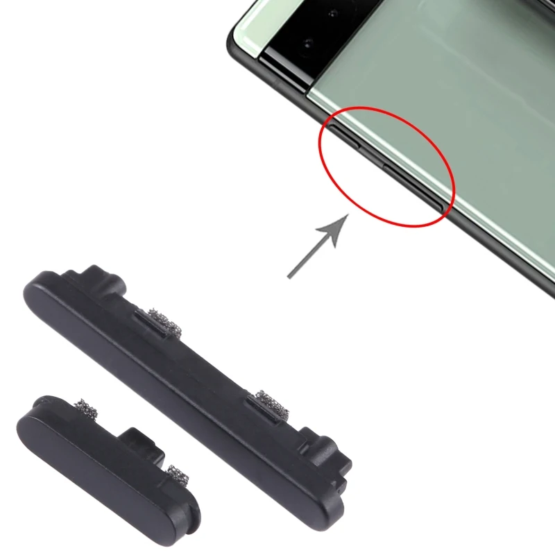 For Google Pixel 6A Power Button + Volume Control Button