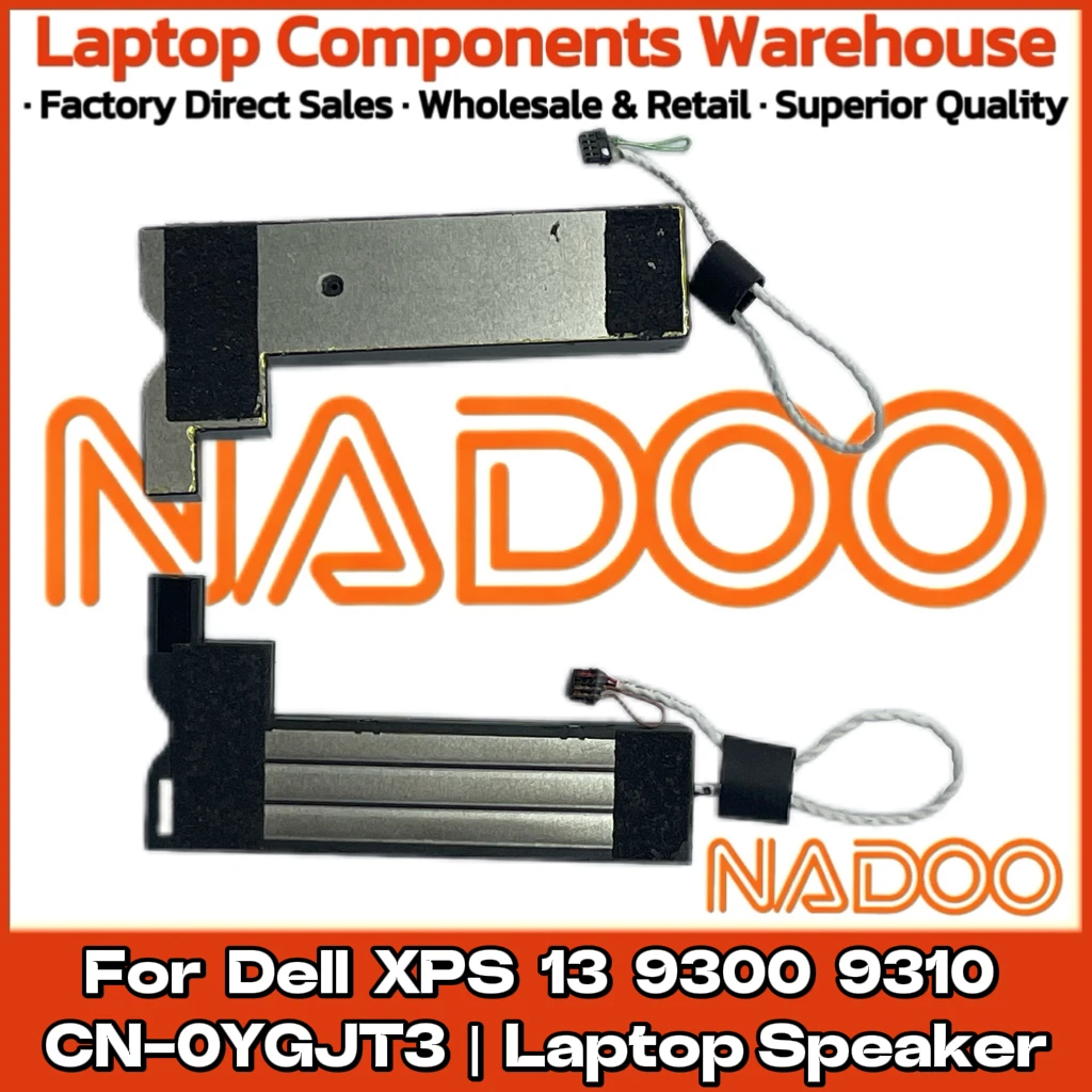 New Original Laptop Speaker Built-in left and right Horn Audio  For Dell XPS 13 9300 9310  CN-0YGJT3
