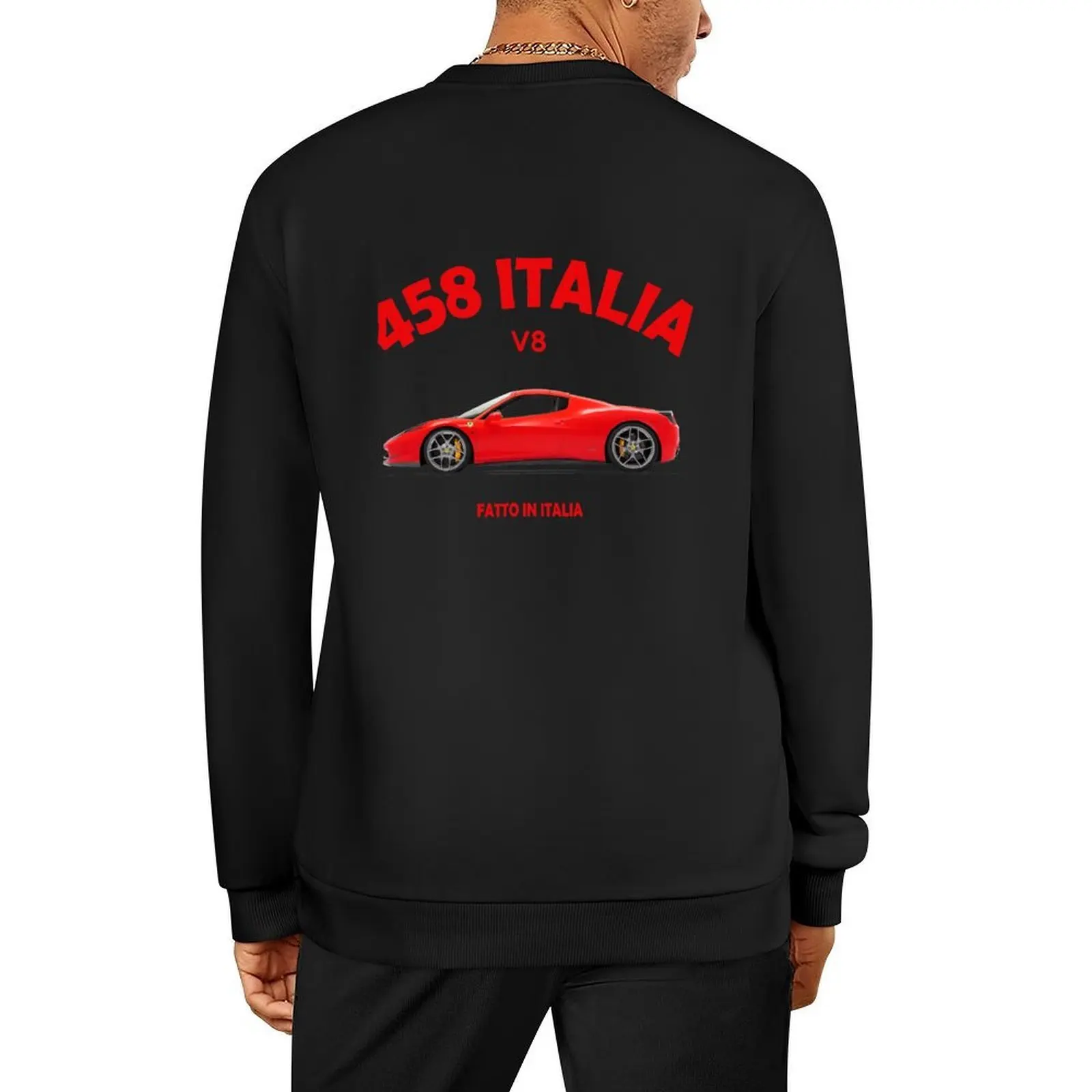 

The 458 Italia Pullover fashion men anime clothing men's clothes tracksuits hooded sweatshirts