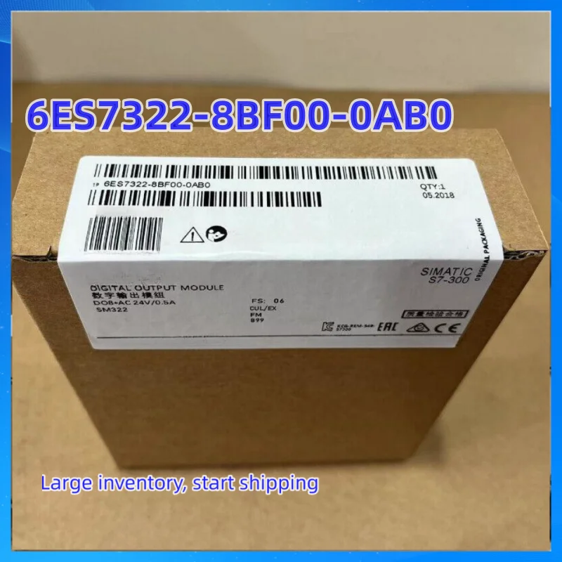 

New In Box 6ES7322-8BF00-0AB0 output module