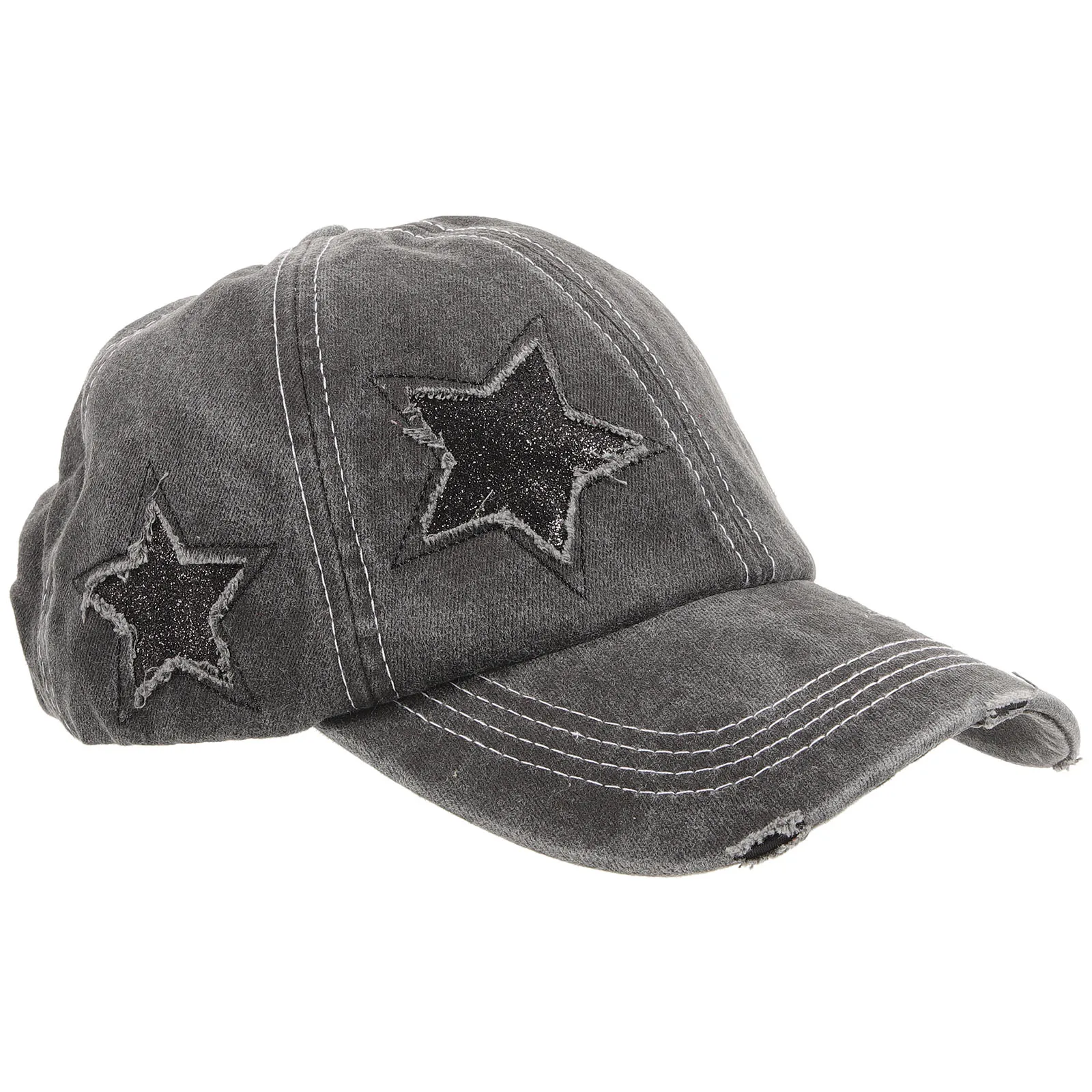 

Ponytail Baseball Cap Peaked Men Caps European and American Hats for Women Cotton Man