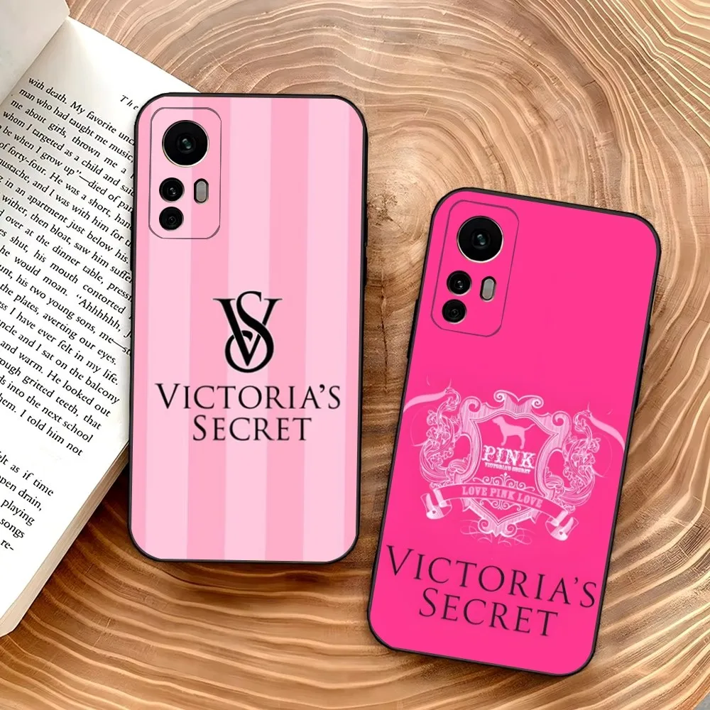 V_VictoriaS Luxury VS Pink Phone Case For Samsung A73,A91,A53,A52,A32,A73,A13,A21,A34,A71,A31,A22,A20,A40 Back Cover