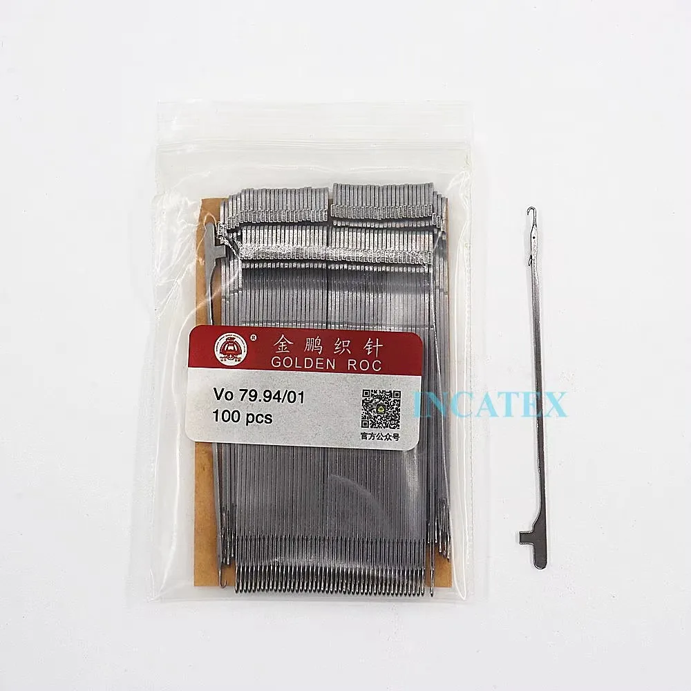 

500 шт. оригинальных вязальных игл Golden Roc Vo 79.94/01 для китайских вязальных машин SHIMA SEIKI, иглы 10G