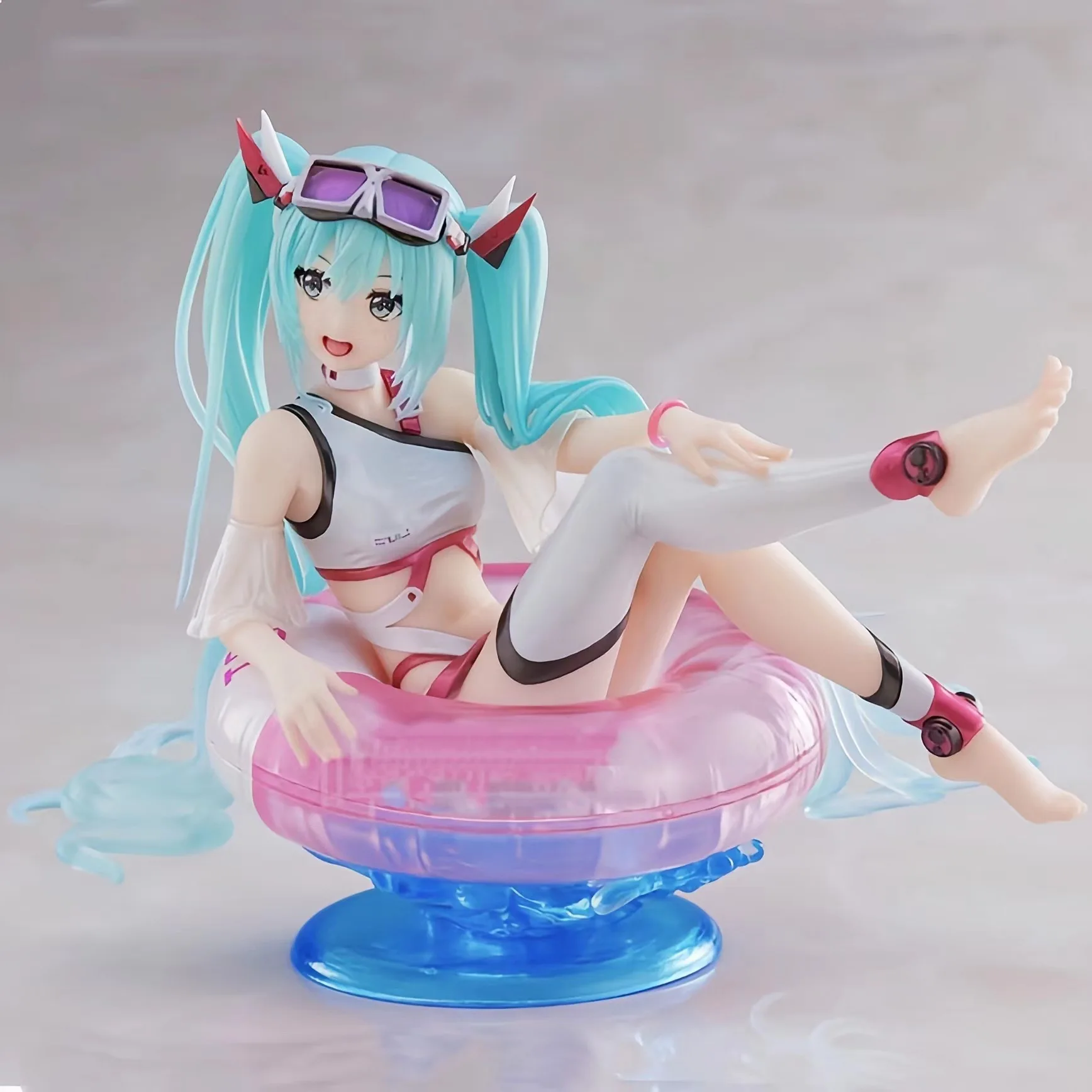 อะนิเมะ Q-รุ่น Kawaii ชุดว่ายน้ําสาวสวยท่านั่ง Action Figure PVC โหมดของเล่นตุ๊กตา Desk Decor เครื่องประดับรถของขวัญ
