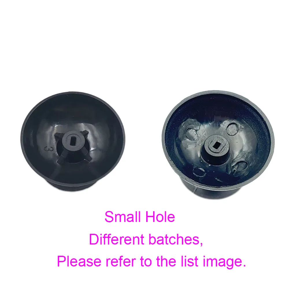 30 قطعة المقود النظير Thumbstick كاب استبدال قطع غيار سوني PS3 تحكم أسود رمادي