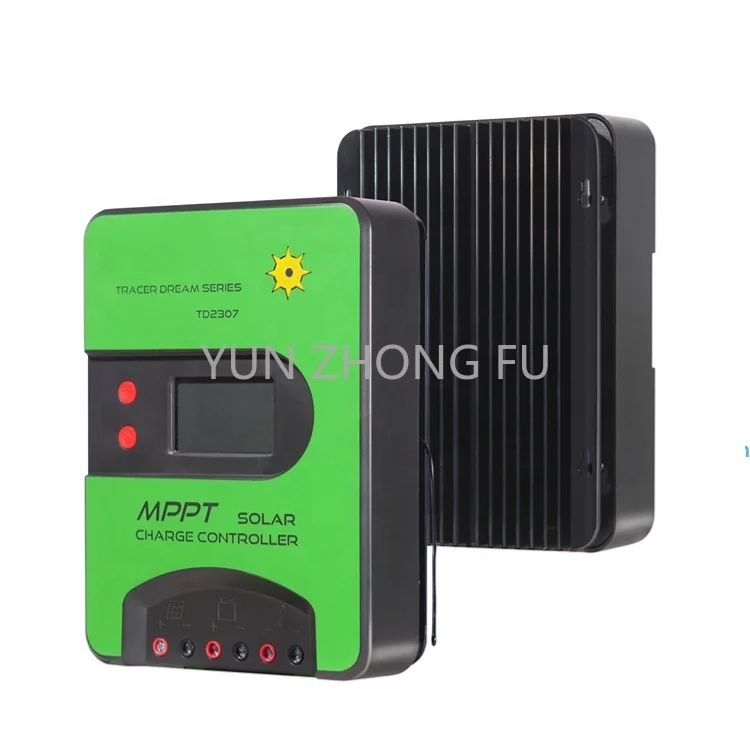 Regulateur 12V 24V USB LCD Intelligent 30A 40A Panel Battery Power Mppt Solar Charge Controller