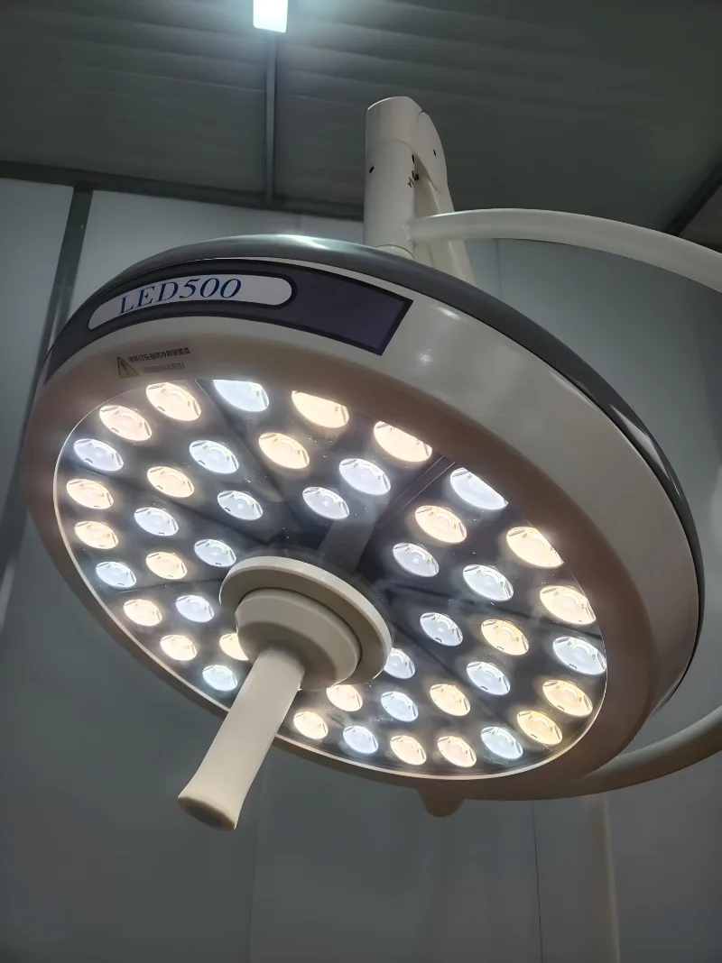 Clinic Examination Light LED Shadowless Surgical Light, Surgical Portable with Foot Switch