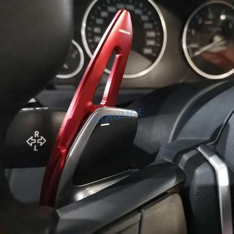 Aluminum Steering Wheel Paddle Shifter Extension Trim For BMW 220i 230i 320i 320d 328i 330i 335i 430i 440i 530i 540i Accessories