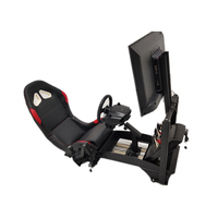 Game Racing Simulator Cockpit OEM ODM Gaming Car Driving Position Sim Cockpit Race Drive Chair