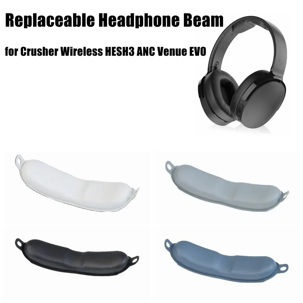 Haz de auriculares de cuero de imitación, repuesto de cojín para diadema suave y cómodo para trituradora inalámbrica HESH3 ANC Venue EVO