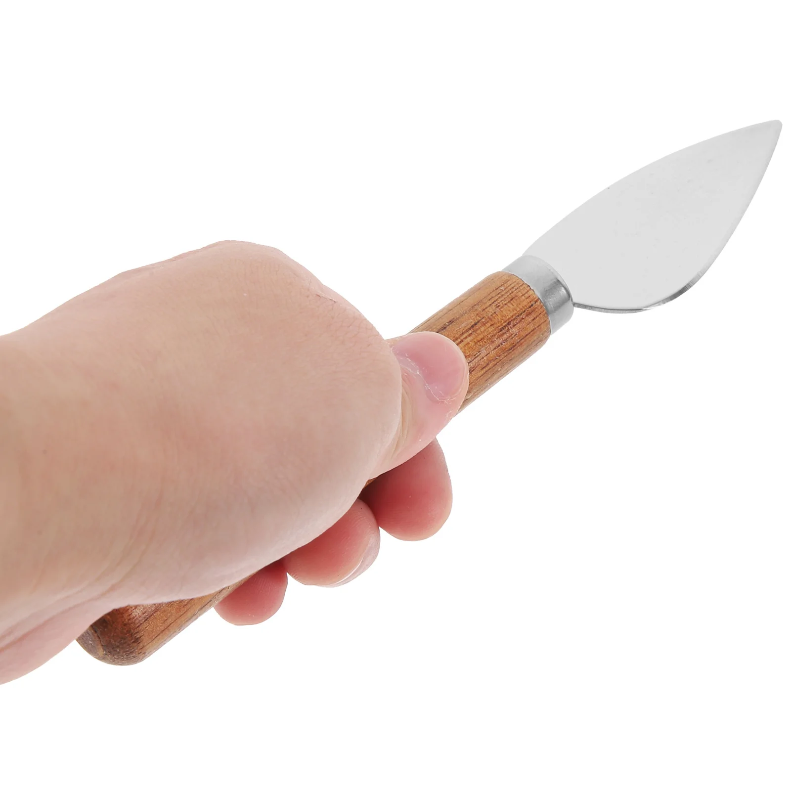 

4pcs Cheese Cutting Set Stainless Steel Wood Handle Kitchen Tools For Cheese Butter Cake Spreader Charcuterie Board Baking