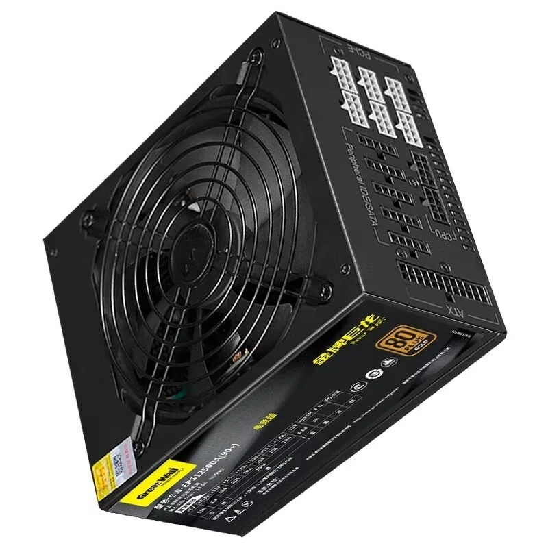 2026 New Great Wall Dragon GW-EPS1250DA 1250W Competition Edition Full Module Computer Power Supply 24pin Interface for Server S
