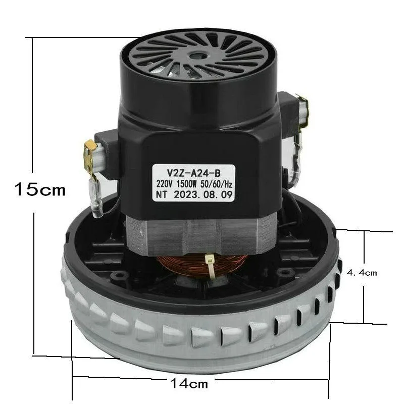 

Double blades large motor 1600W 220V powerful motor for industrial vacuum cleaner A30 A24 P22 S24 DA22