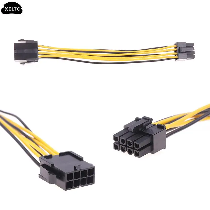 8 Pin Male Naar 8 Pin Vrouwelijke Lood Verlengsnoer Kabel 8Pin Om Cpu Power Converter Kabel Levert Atx Compute moederbord Adapter