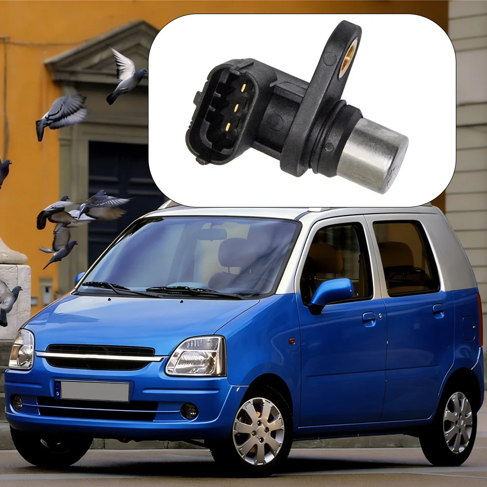 For Opel Agila Tigra A G Corsa C Meriva A Vauxhall 3 Pins Crankshaft Position Sensor 27173 YS6G12K073AA,