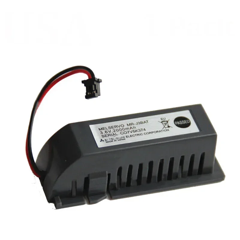 

High Quality Orginal MR-J3BAT C119A 3.6V 2000mAh Li-on PLC Battery Pack For MITSUBISHI For CNC System M70 Servo