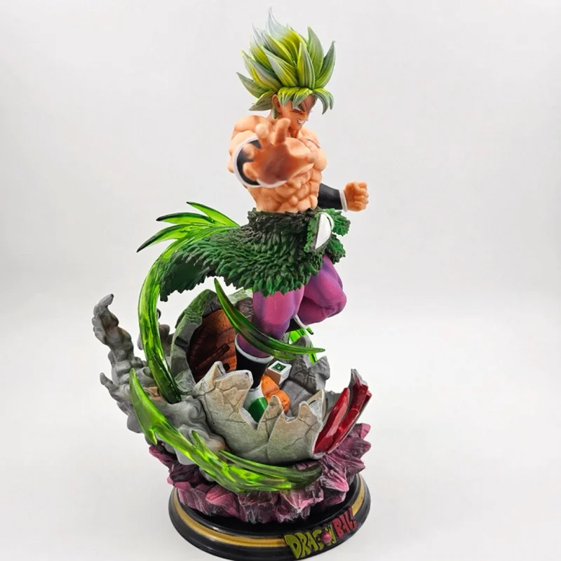 ในสต็อก Z อะนิเมะ Super Saiyan รูป Broly Action Figure รูปปั้นตกแต่งตุ๊กตาเดสก์ท็อปเครื่องประดับของเล่น Xmas ของขวัญ
