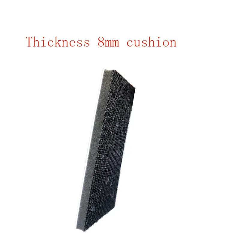 90/180mm Backup Pad 8 Holes Soft Foam Interface Pad Hook & Loop Protective Sanding Disc Protection Tools for Electric Sander