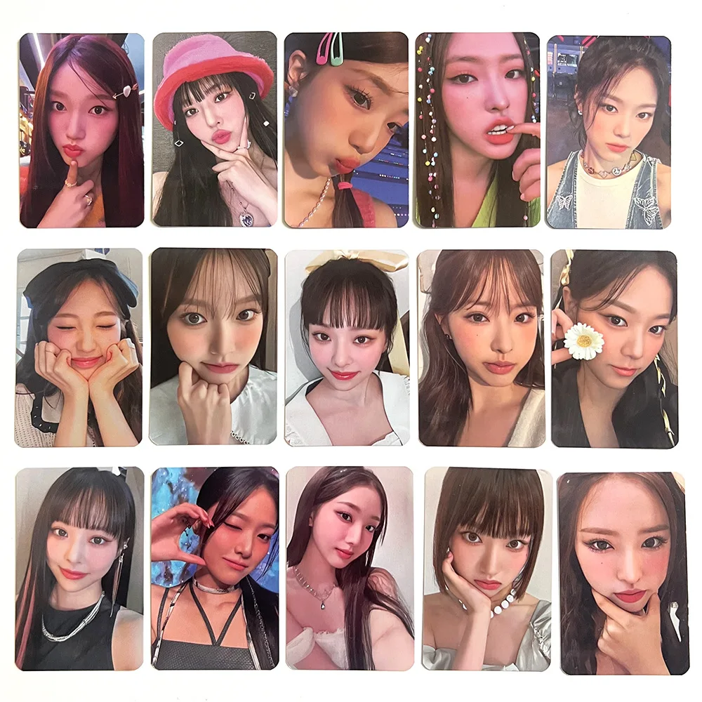 KPOP Loossemble 5 buah kartu LOMO Go Won Hyeju Yeojin perifer penggemar sama hadiah kartu pos peringatan ViVi Hyunjin foto