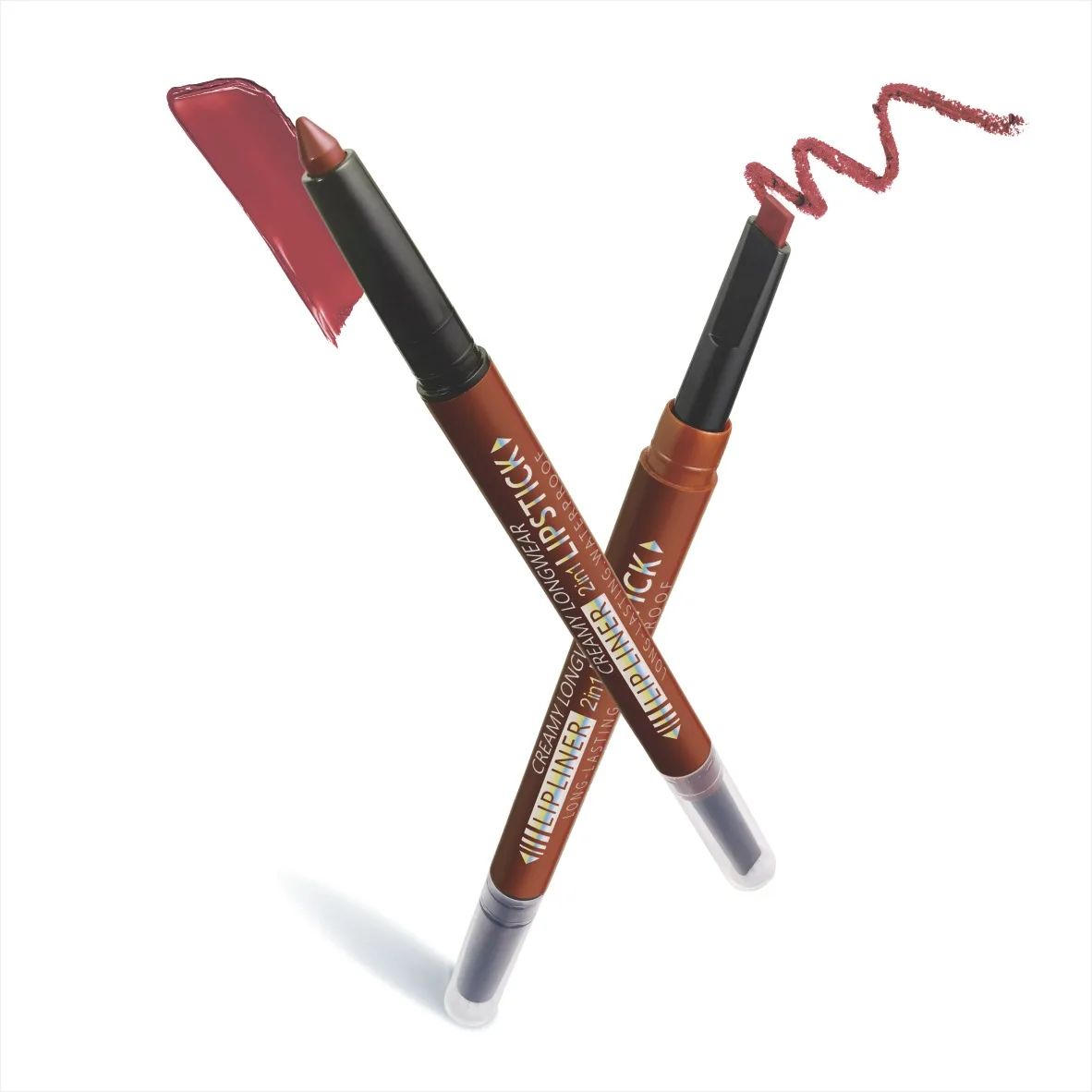 8 colores mate impermeable terciopelo desnudo lápiz labial delineador de labios Sexy rojo rosa pigmentos maquillaje de larga duración delineador de labios sin manchas