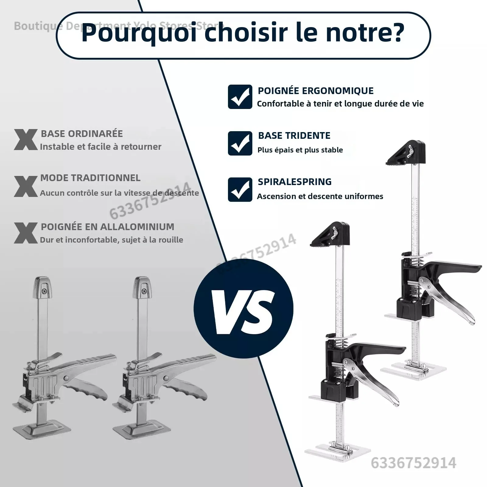 ذراع توفير العمالة 15.5 بوصة ارتفاع منظم أداة رفع يدوية رافع جاك لتثبيت خزائن باب خزانة مجلس رافع #4