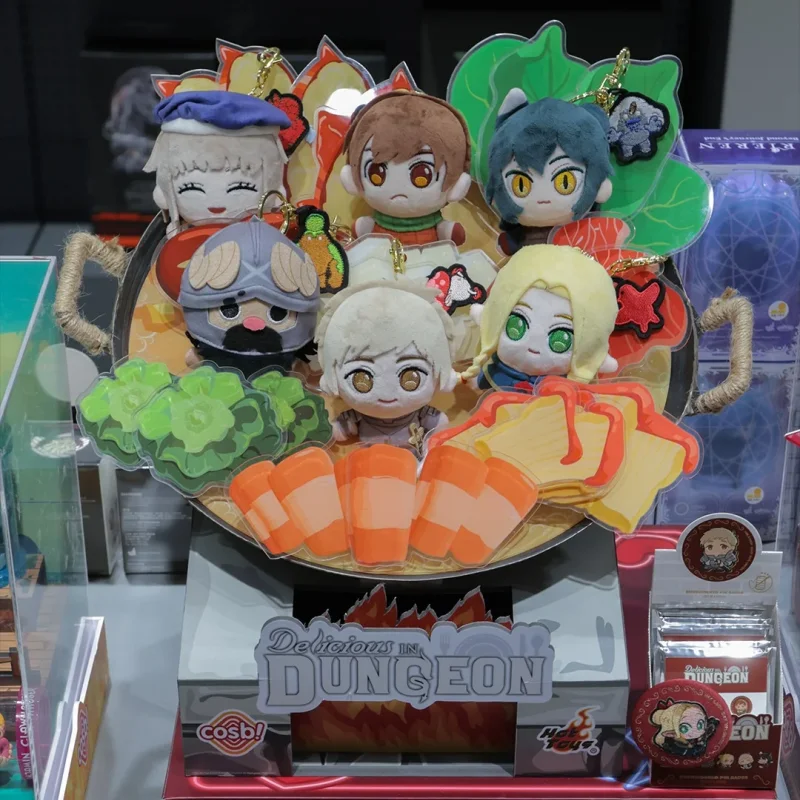 

Новинка 2025, оригинальная серия Delicious In Dungeon, модная слепая коробка, игрушки, милые куклы Cosbi, брелок, подвеска, орнамент, загадочная коробка, подарки