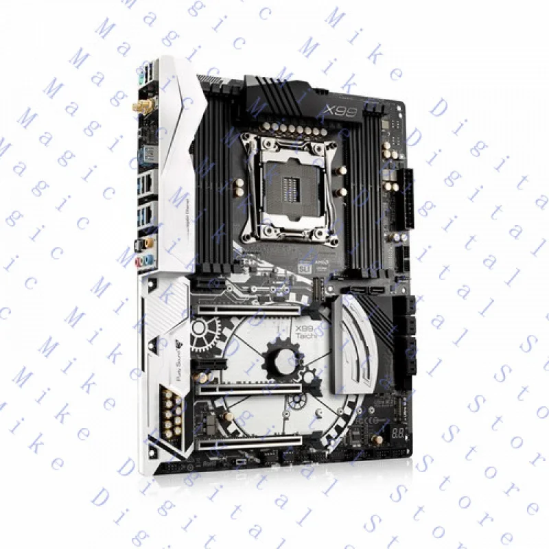 H   FOR ASRock X99 Taichi Motherboard Intel X99 LGA 2011-3 DDR4 M.2 ATX USB 3.1 CORE