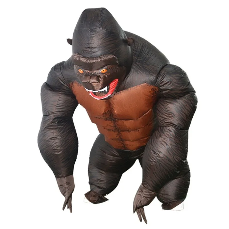 Kong inflatable clothing, animals, funny gorillas, costumes, stage performances, props