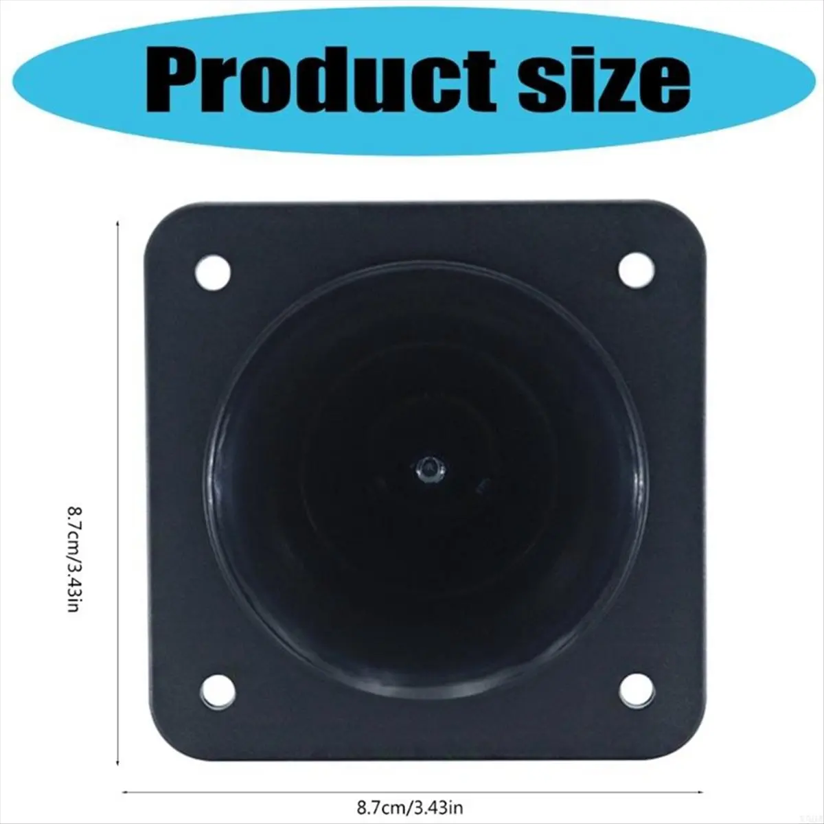 Light Weight Plastic Horn Driver Horn Tweeter for Clear Audios Easy Installation 50mm Diameter