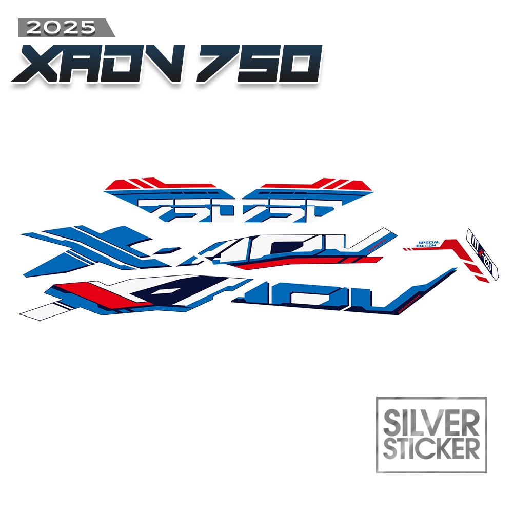 

XADV 750 For X-ADV 750 X ADV 750 2025 Modification Accessories Motorcycle Fairing Sticker Decal Anti-Scratch PVC Sticker