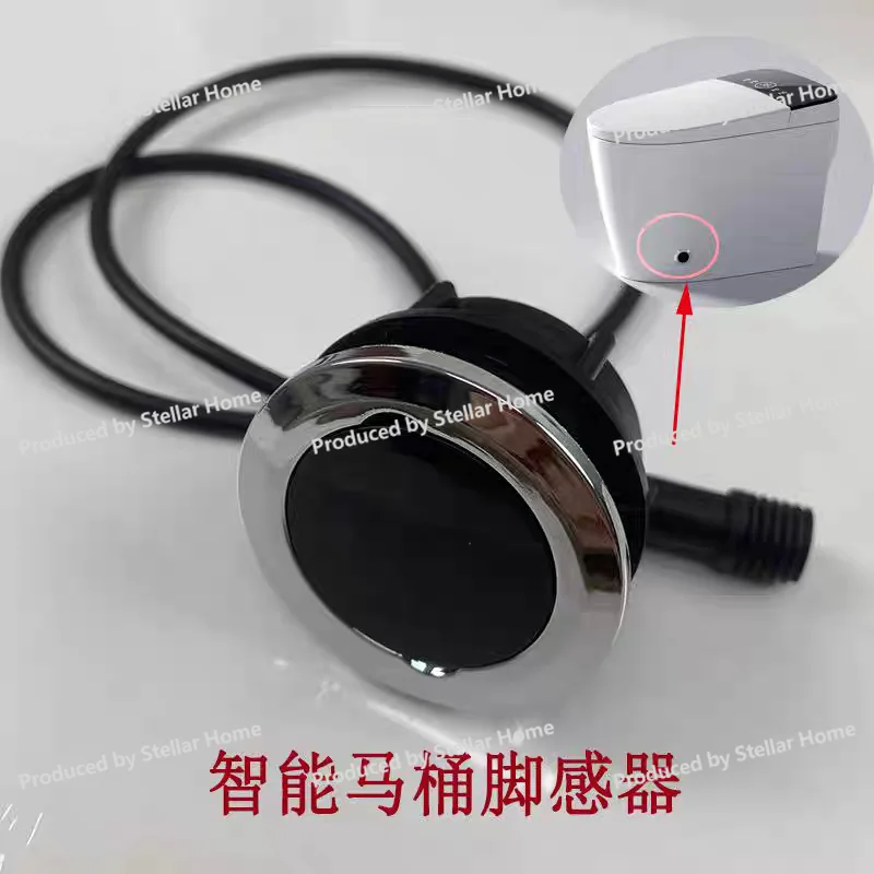Universal Smart Toilet Accessories: Foot Sensor, Foot Pedal, Automatic Flush, Automatic Lid Flip, Infrared Switch