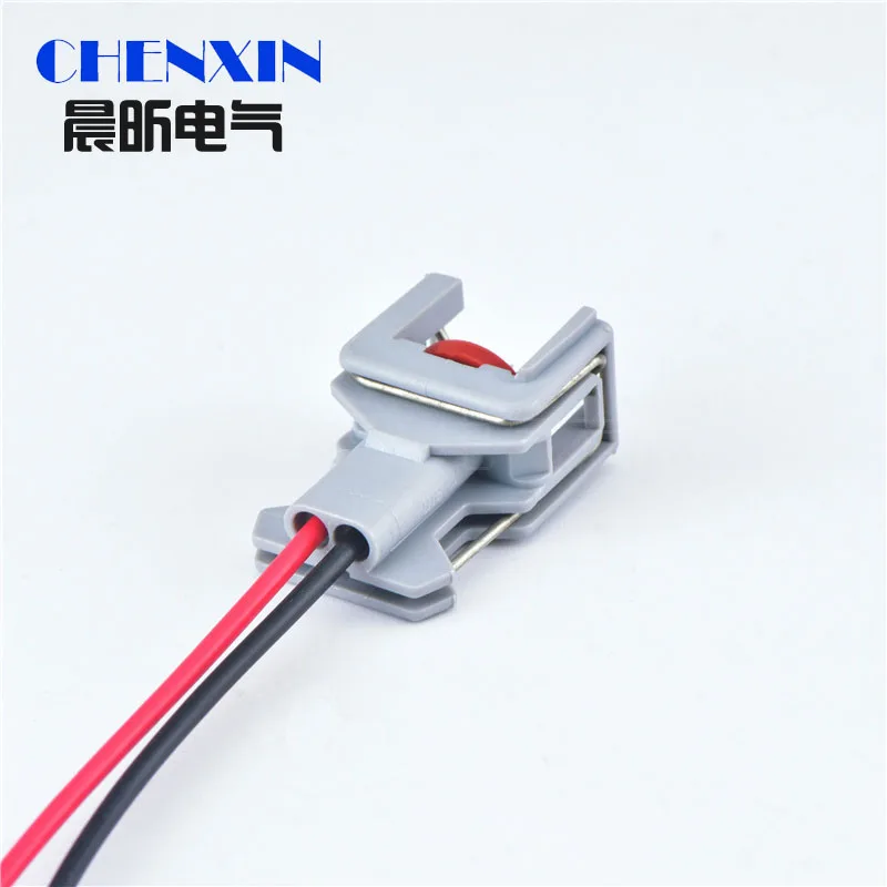 1 Set 2 Ways 240PC024S8014 Diesel Fuel Injector Wire Socket 1743486-3 Car Fuel Rail Nozzle Waterproof Connector 10811963