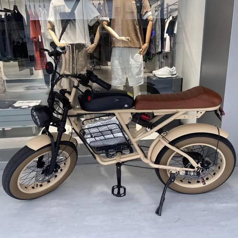 Geländegängiges, variabel einstellbares Elektrofahrrad für Erwachsene mit Batterieantrieb